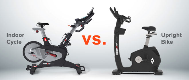 Indoor Cycle vs. Upright Bike Diamondback Fitness