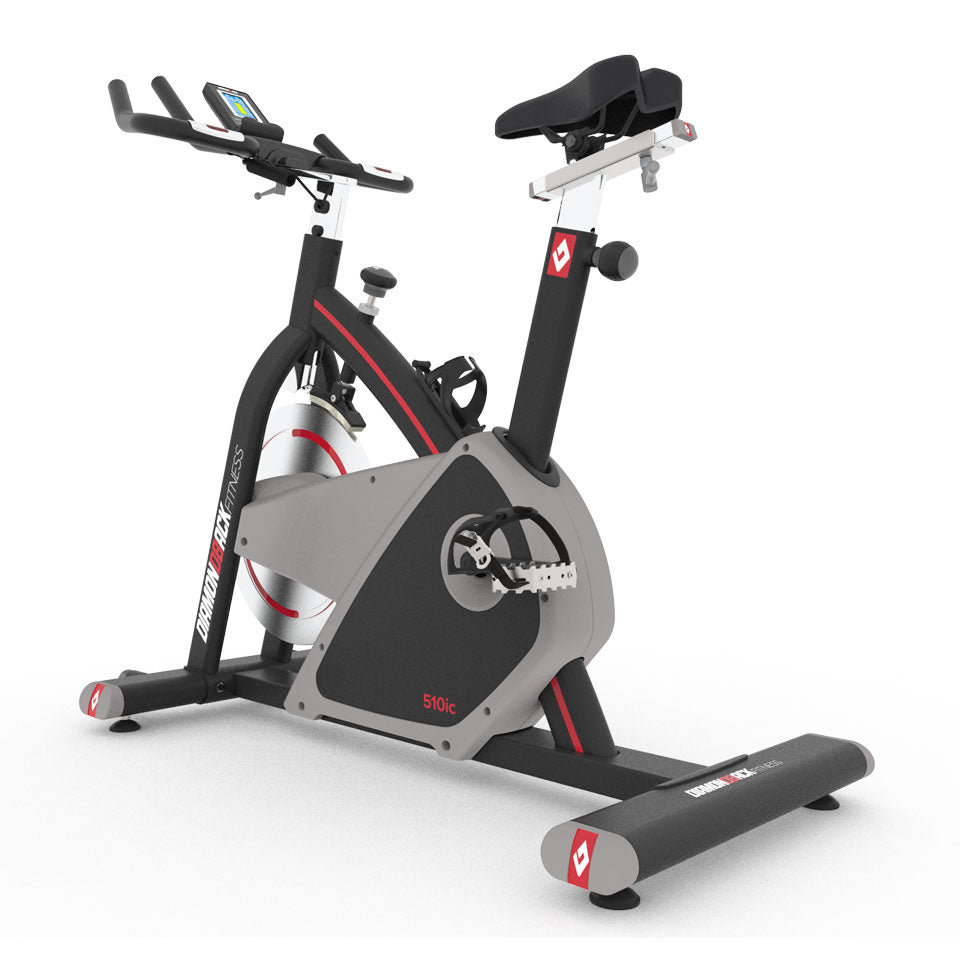 Diamondback fitness 510ic adjustable indoor cycle with electronic display and 2025 quiet magnetic flywheel